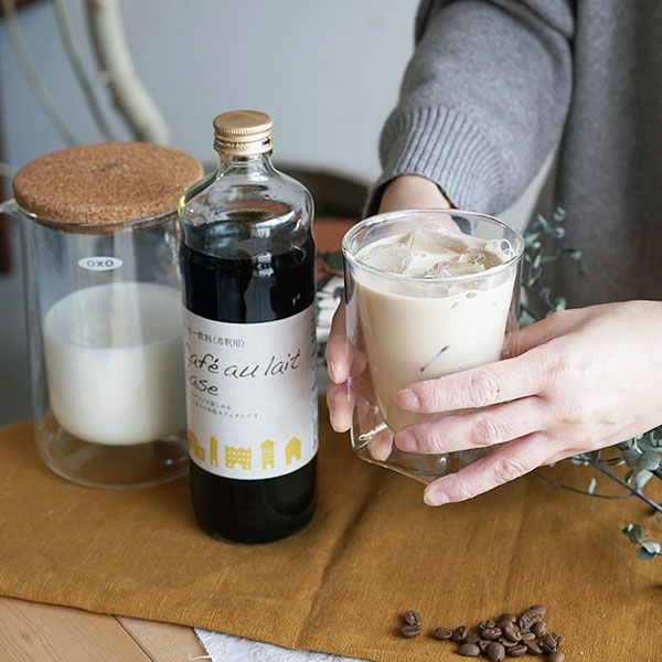 辻本珈琲謹製 カフェオレベース【加糖】600ml×6本Cafe au lait base