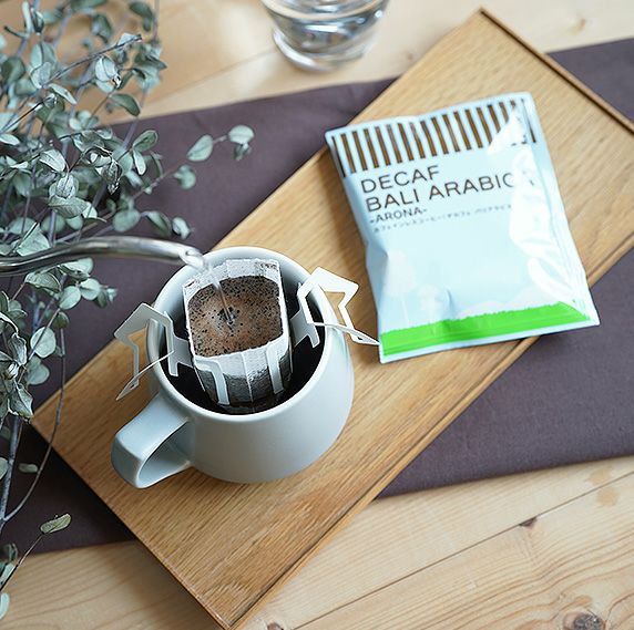 カフェインレスドリップコーヒーデカフェ バリアラビカ - アロナ - 1杯
