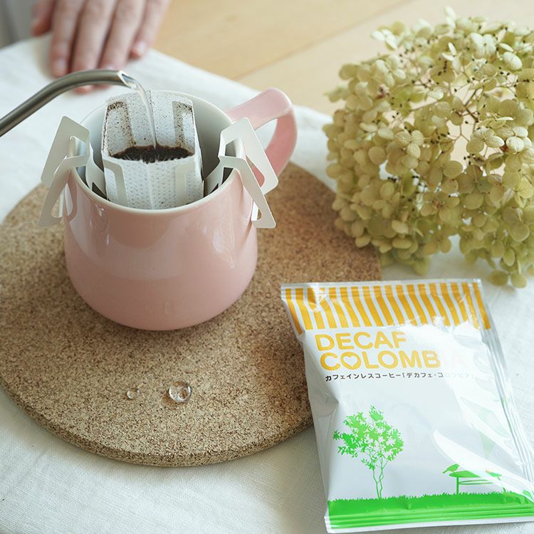 カフェインレスドリップコーヒーデカフェ コロンビア - aiu -100杯