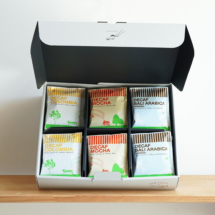 デカフェギフトホワイトデーにデカフェドリップコーヒー 3種30杯ギフト