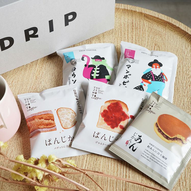 ホワイトデーにドリップコーヒーギフト5種の味わいアソート16杯セット送料無料 | TSUJIMOTOcoffee