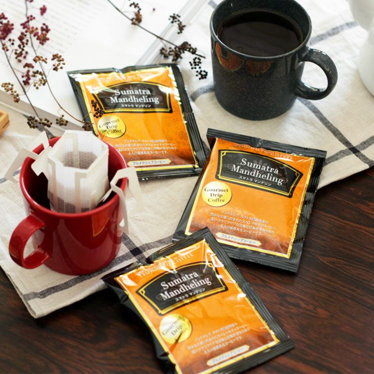 グルメドリップコーヒースマトラ マンデリン 1杯（10g） | TSUJIMOTOcoffee