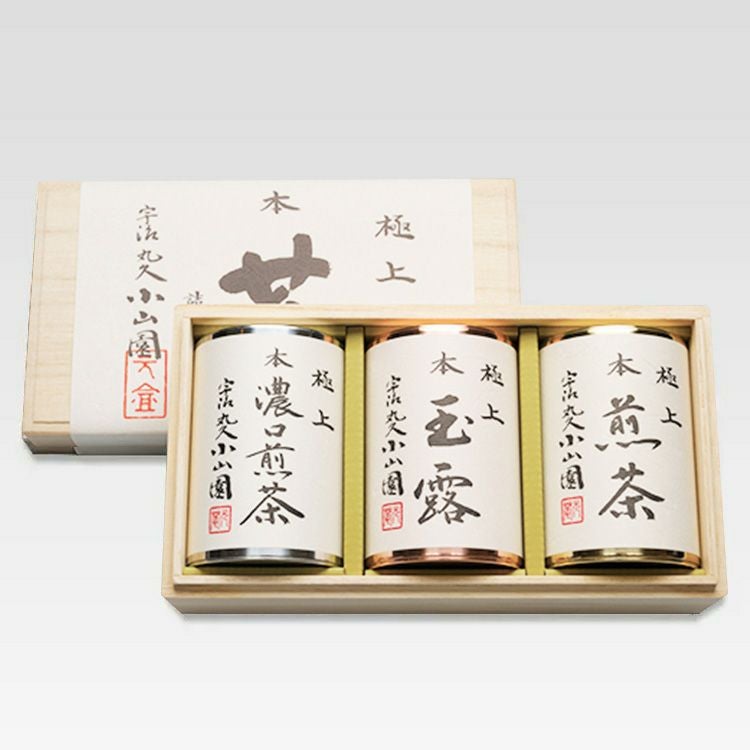 丸久小山園】お取り寄せ商品開化堂製オリジナル手づくり缶詰合せ（特選