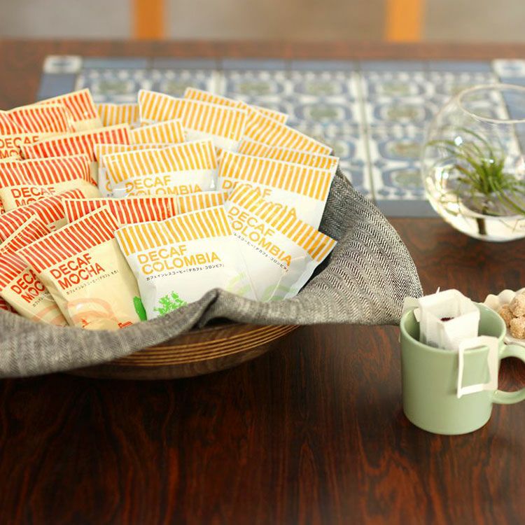 デカフェドリップコーヒーデカフェドリップコーヒー 2種100杯セット