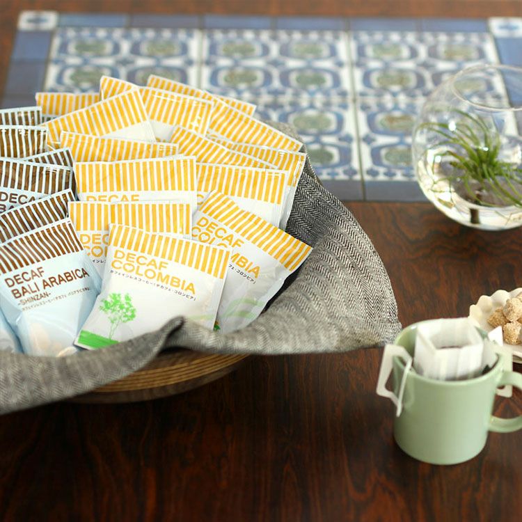 デカフェドリップコーヒーデカフェドリップコーヒー 2種100杯セット