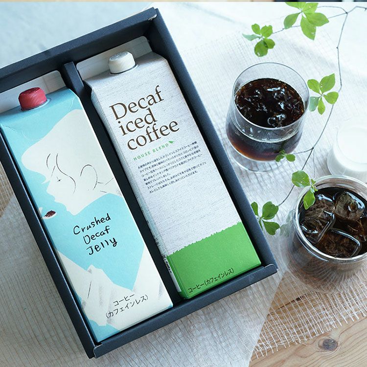 母の日特選ギフト】デカフェアイスコーヒーとクラッシュド デカフェ