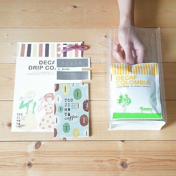 デカフェドリップコーヒー 3種6杯プチギフト【ご自身でラッピング