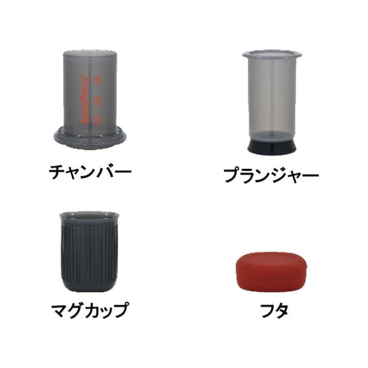 AeroPress® Go Travel Coffee Makerエアロプレス ゴートラベル