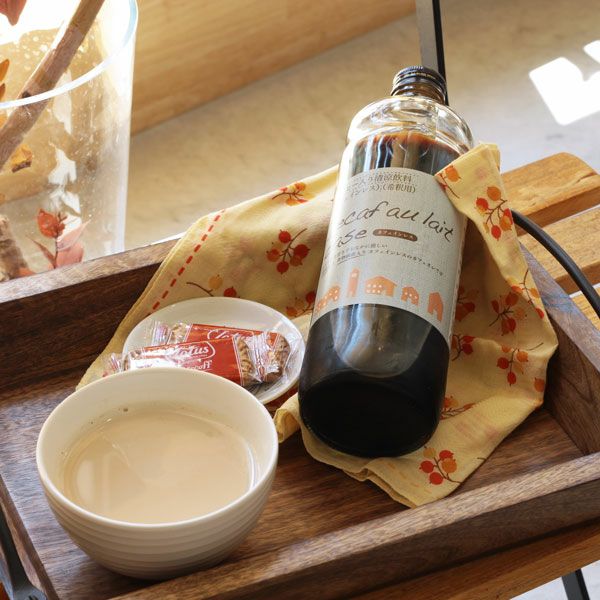 デカフェ オレ ベース （加糖）6本カフェオレの素 1本あたり600ml瓶