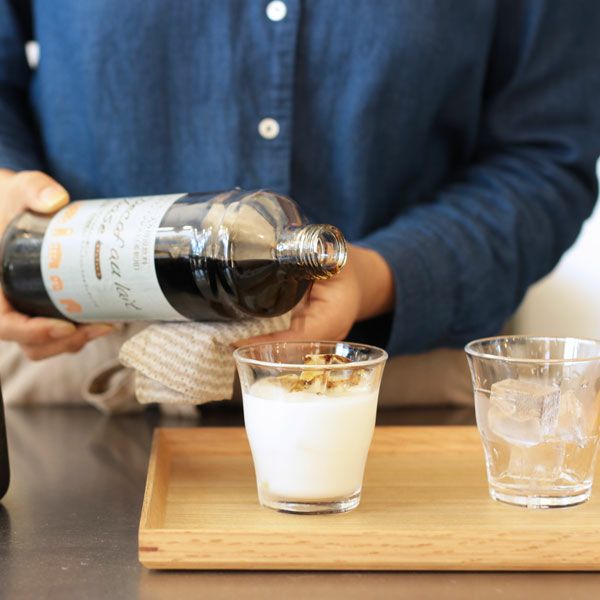 デカフェ オレ ベース （加糖）6本カフェオレの素 1本あたり600ml瓶