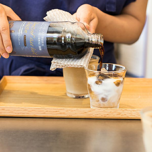 デカフェ オレ ベース （無糖）6本カフェオレの素 1本あたり600ml瓶