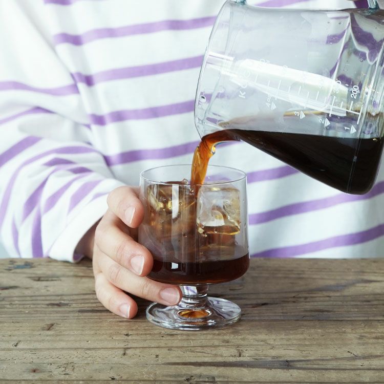 KOGU 珈琲考具割れにくいサーバー 水出しフィルター付き計量スプーン