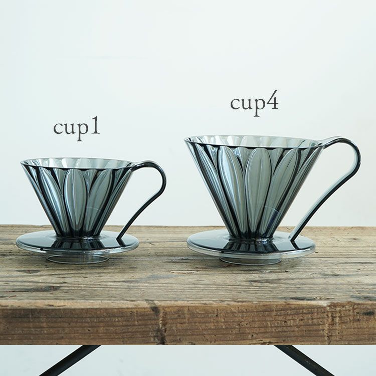 CAFEC FLOWER DRIPPER cup1トライタン フラワードリッパー1杯用
