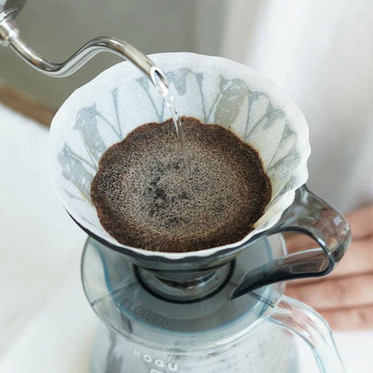 CAFEC FLOWER DRIPPER cup4トライタン フラワードリッパー 2～4杯用