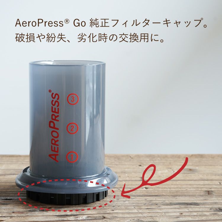 AeroPress® 純正パーツ交換用フィルターキャップAeroPress Coffee