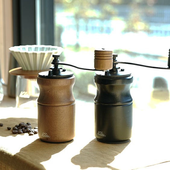 Kalita カリタコーヒーミル KH-10 ac（ブラック / ブラウン）Black 