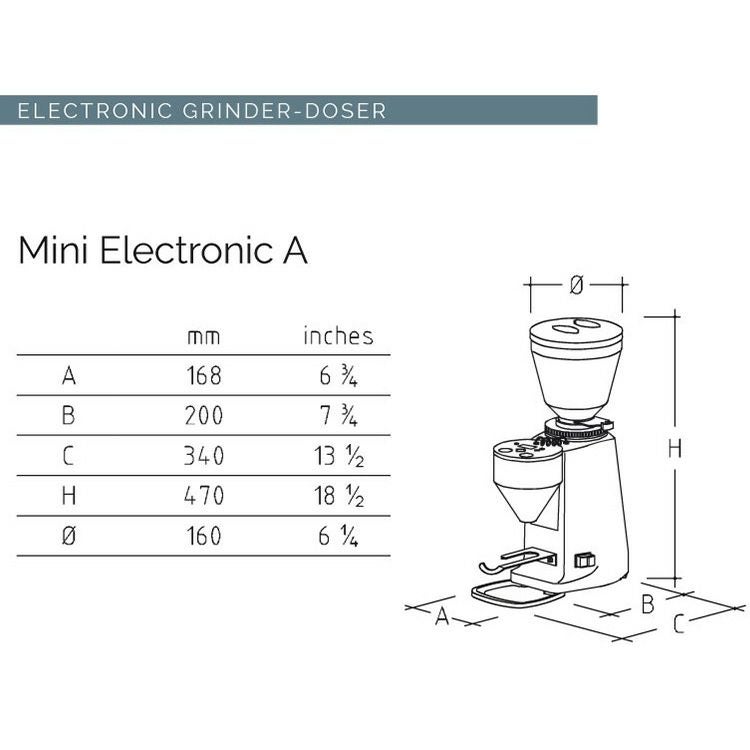 MAZZER MINI - ELECTRONICマッツァー ミニ エレクトロニック