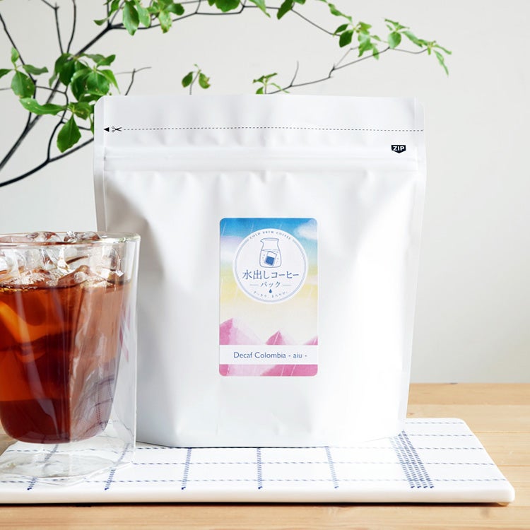 カフェインレス 水出しアイスコーヒー「デカフェ コロンビア - aiu