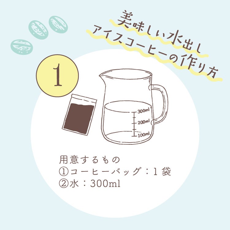 カフェインレス 水出しアイスコーヒー「デカフェ コロンビア - aiu